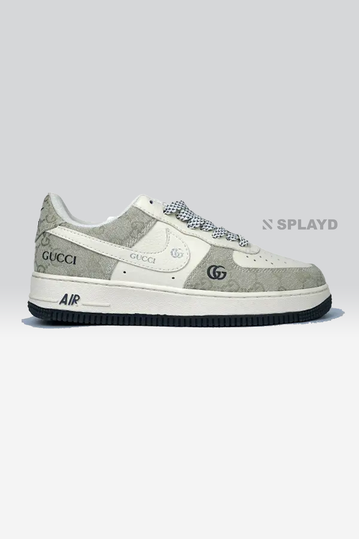 AF-1 Exquisite Gucci Light Gray 1:1 SPLAYD