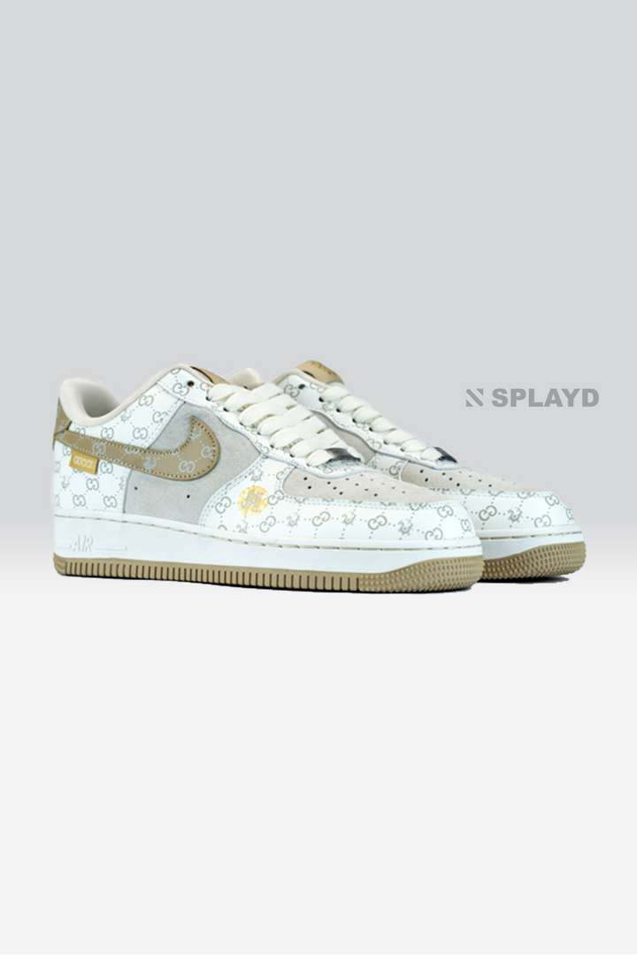 AF-1Gucci Khaki Metallic Gold SPLAYD