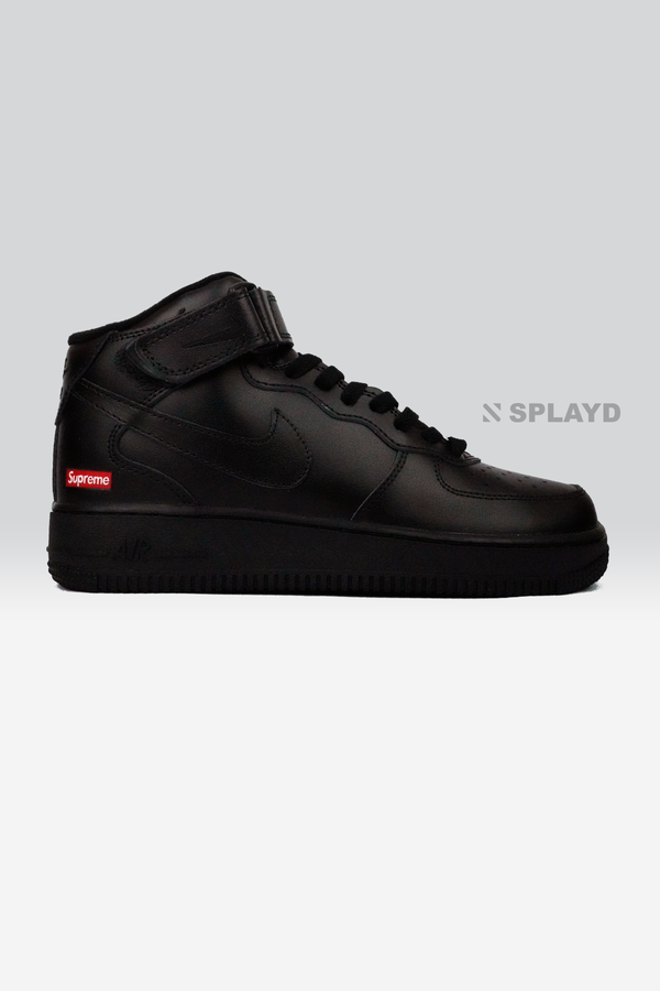 AF-1 High Supreme Black 1:1 SPLAYD