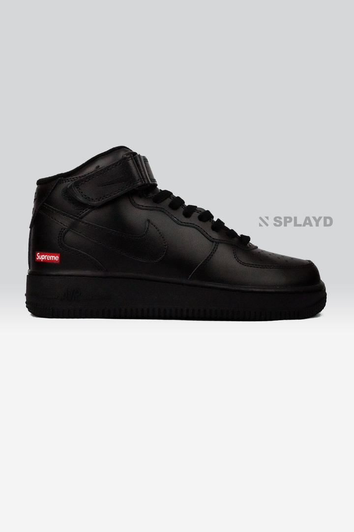 AF-1 High Supreme Black 1:1 SPLAYD