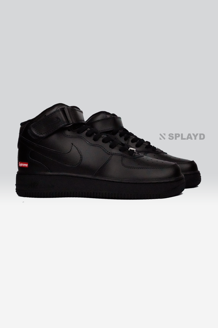 AF-1 High Supreme Black 1:1 SPLAYD
