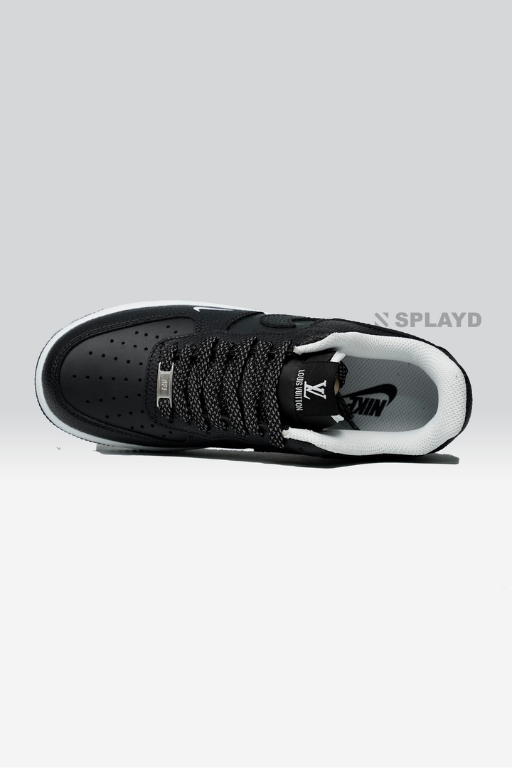 AF-1 LV Monogram Eclipse Black 1:1 SPLAYD