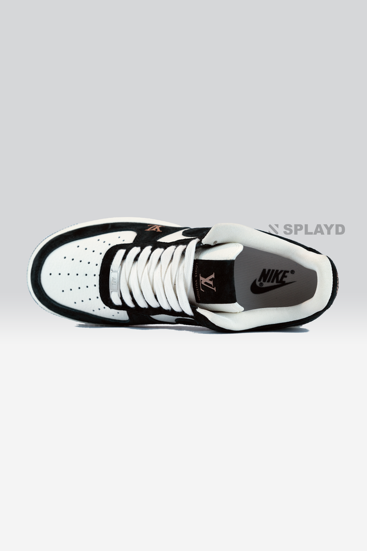 AF-1 LV Suede Black White Brown 1:1 SPLAYD