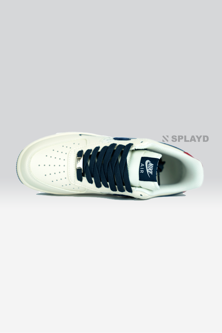 AF-1 Stussy Blue Red SPLAYD