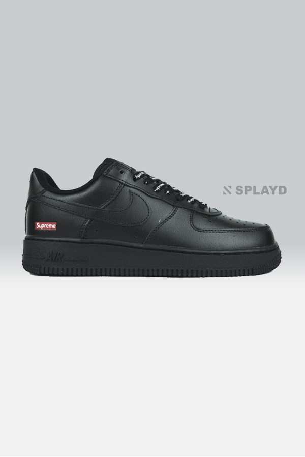 AF 1 Tripple Black Supreme SPLAYD