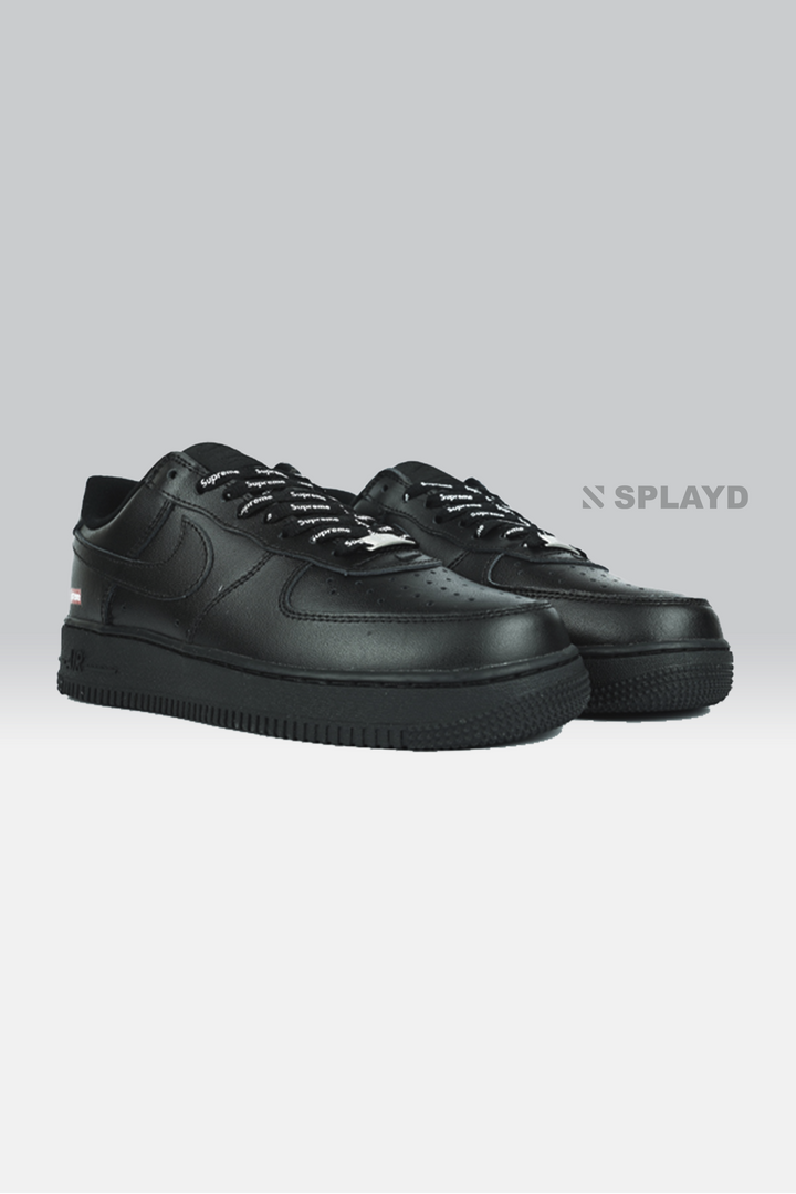 AF 1 Tripple Black Supreme SPLAYD