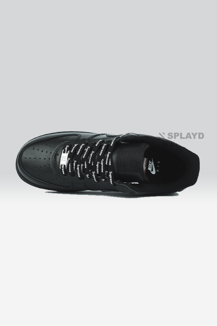 AF 1 Tripple Black Supreme SPLAYD