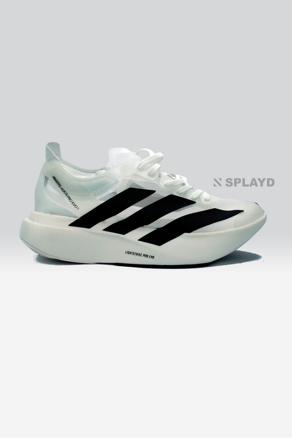 Adizero Adios Pro Evo 1 White Black SPLAYD