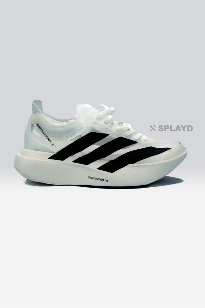 Adizero Adios Pro Evo 1 White Black SPLAYD