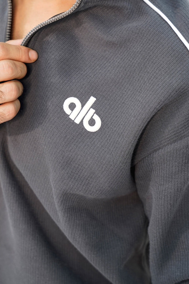 Alo Black Zip Sweatshirt SS-3302 SPLAYD