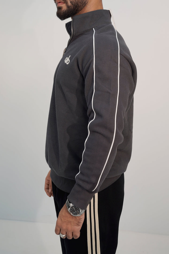 Alo Black Zip Sweatshirt SS-3302 SPLAYD