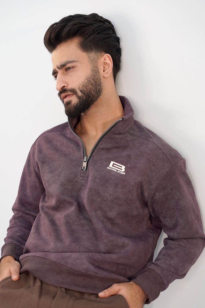 BNS Crimson Zip Sweatshirt SS-3314 SPLAYD