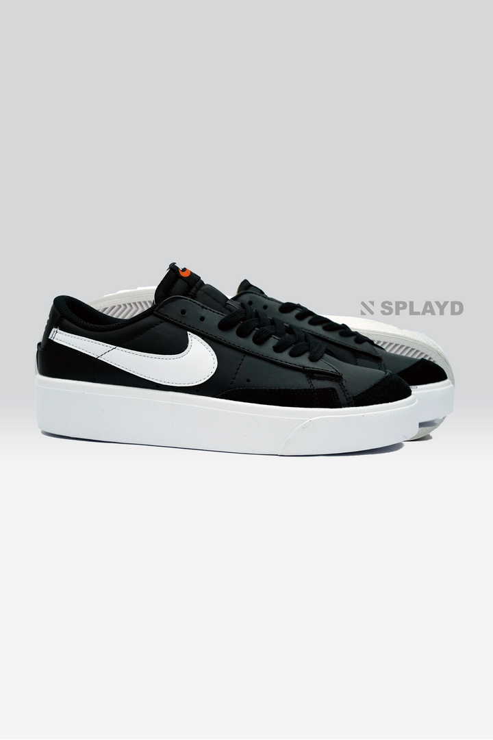 Blazer Low Platform Black White SPLAYD