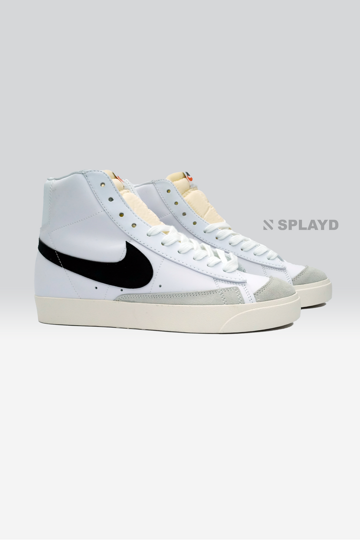 Blazer Mid 77 Vintage White Black SPLAYD