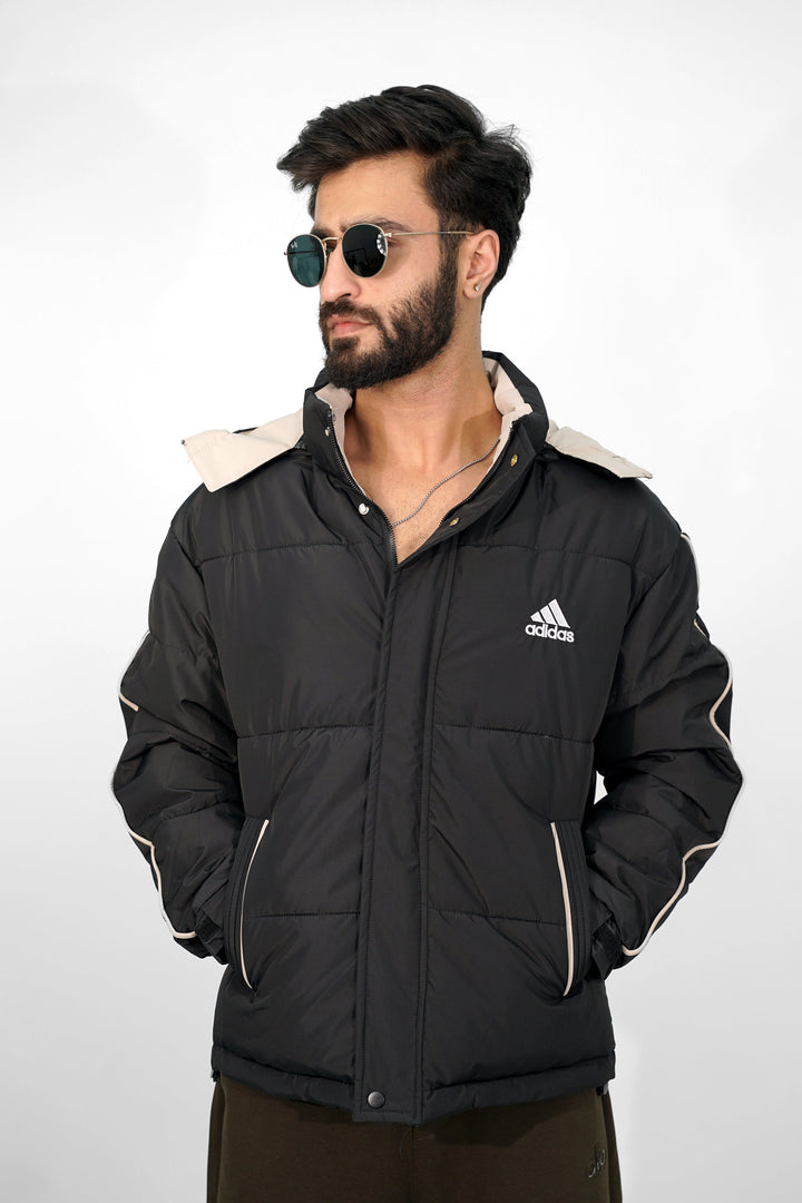 Bomber AdidasP Black Jacket BJ-3089 SPLAYD