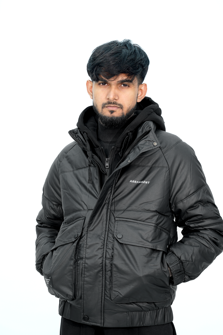 Bomber Arra Black Jacket BJ-3050 Splayd