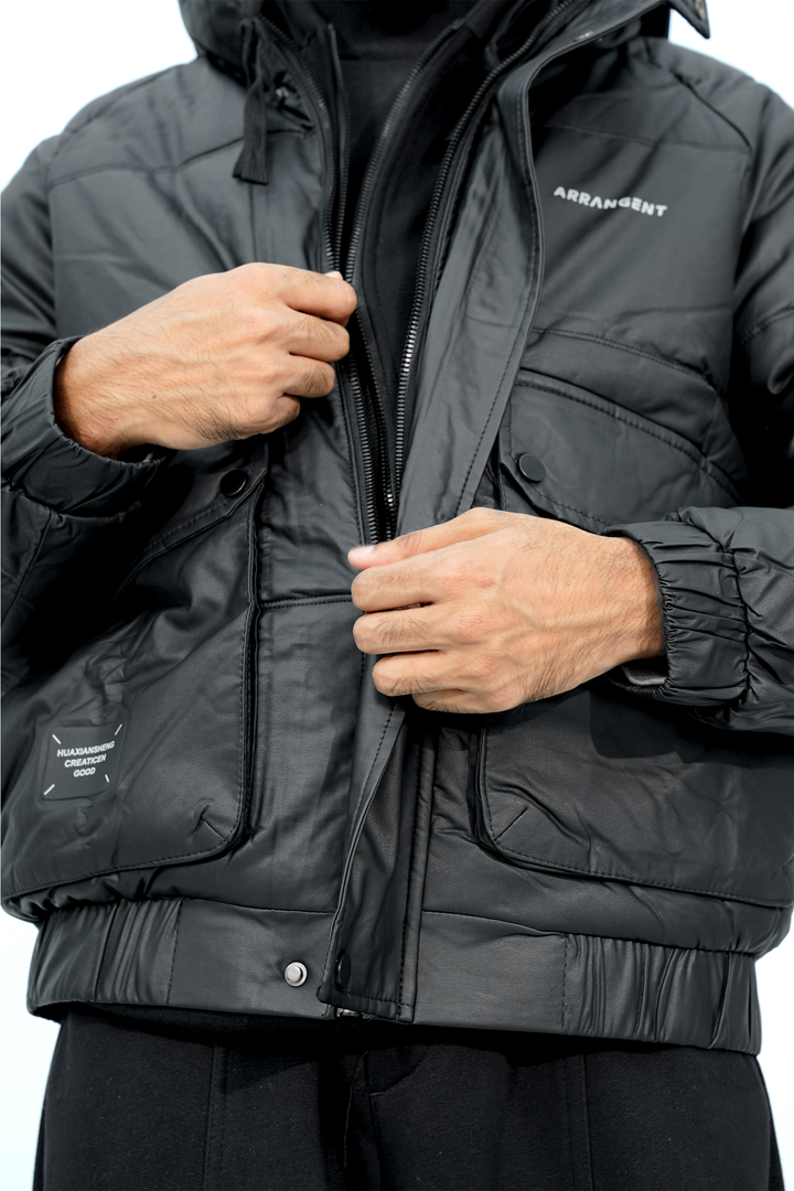 Bomber Arra Black Jacket BJ-3050 Splayd