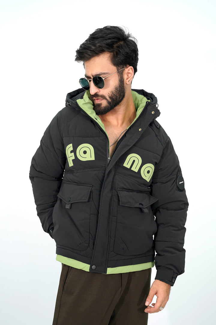 Bomber Fana Black Jacket BJ-3010 SPLAYD
