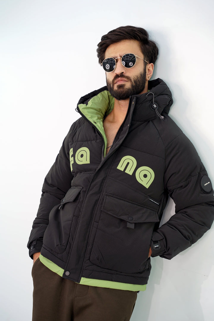 Bomber Fana Black Jacket BJ-3010 SPLAYD