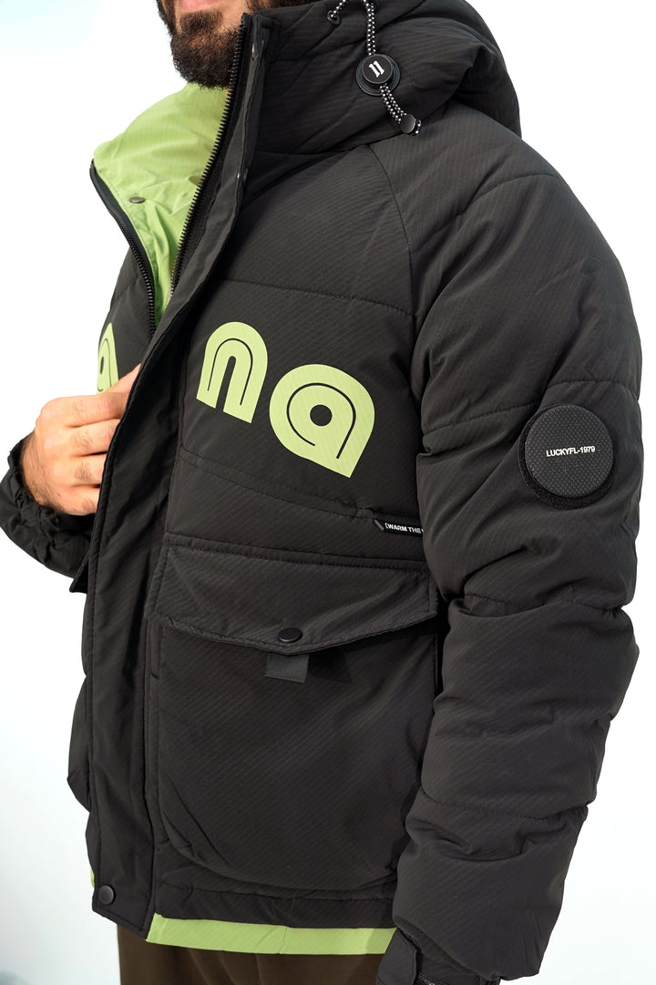 Bomber Fana Black Jacket BJ-3010 SPLAYD