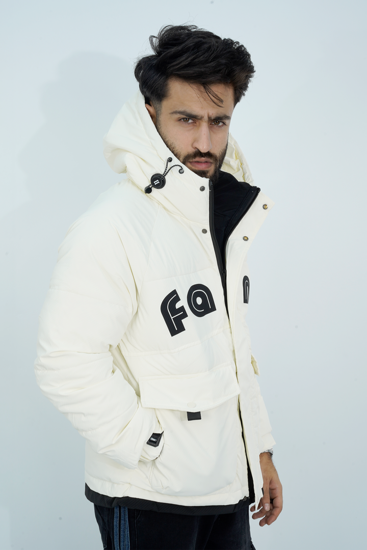 Bomber Fana White Jacket BJ-3009 SPLAYD