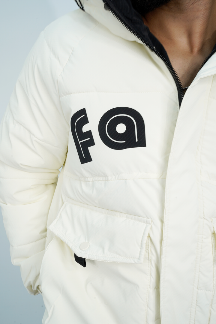 Bomber Fana White Jacket BJ-3009 SPLAYD