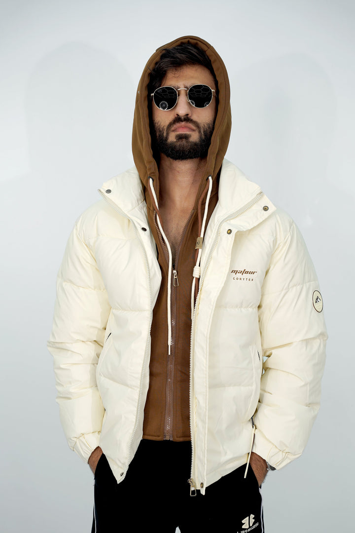 Bomber Malour White Jacket BJ-3017 SPLAYD