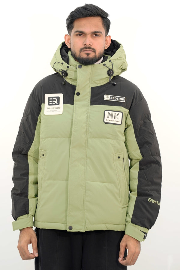 Bomber Redline Green Jacket BJ-3019 SPLAYD