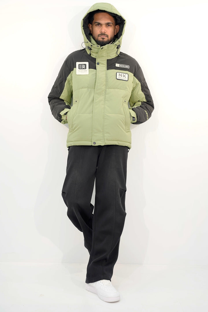 Bomber Redline Green Jacket BJ-3019 SPLAYD