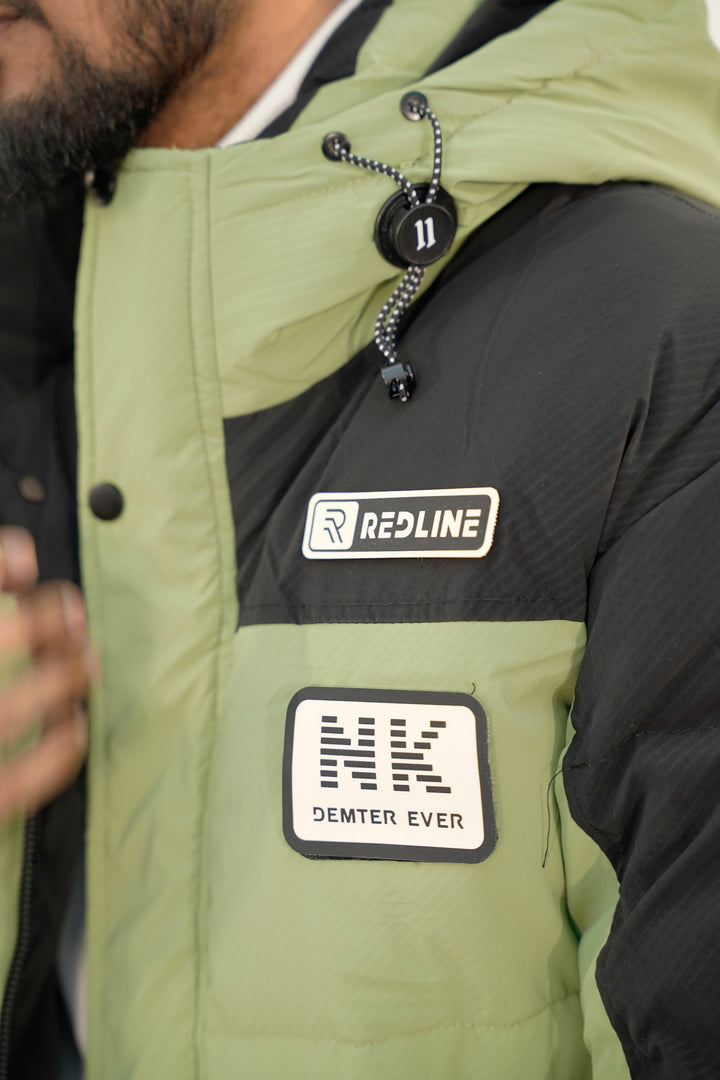Bomber Redline Green Jacket BJ-3019 SPLAYD