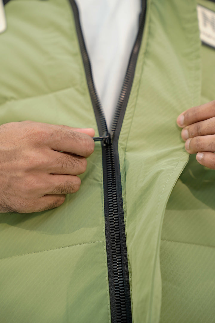 Bomber Redline Green Jacket BJ-3019 SPLAYD