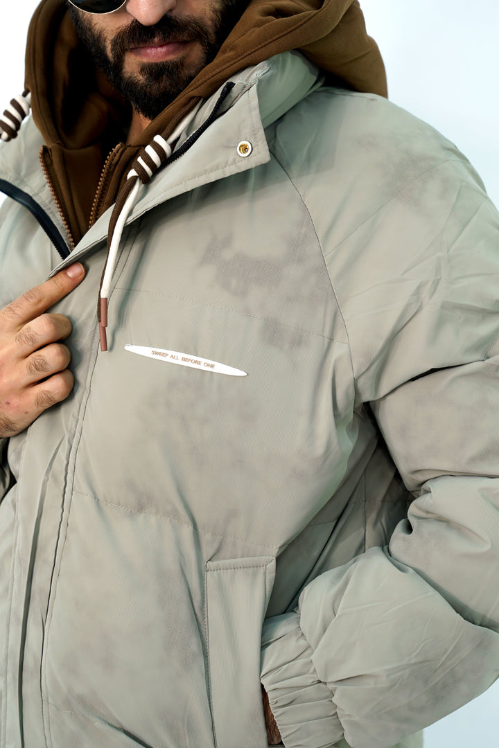 Bomber Sweep Gray Jacket BJ-3057 SPLAYD