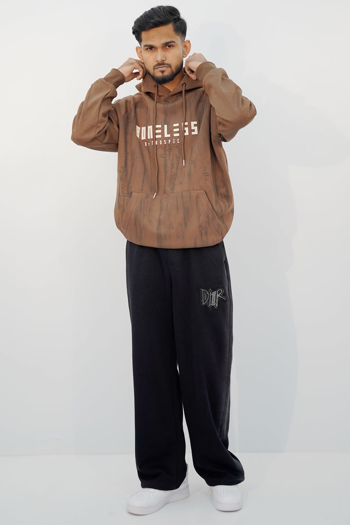 Boneless Brown Hoodie HD-3210 SPLAYD