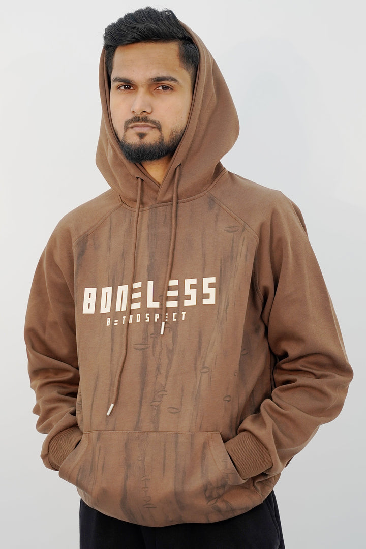 Boneless Brown Hoodie HD-3210 SPLAYD