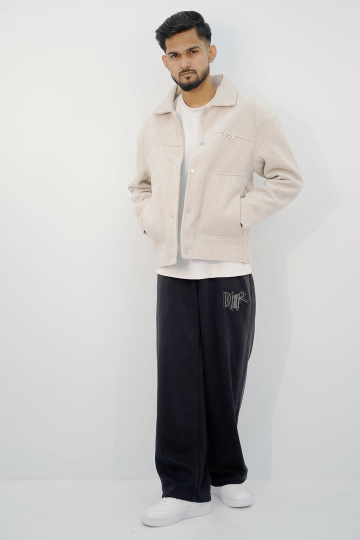Button Near White Jacket BJ-3003 SPLAYD