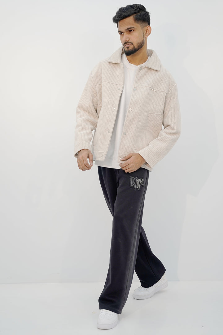 Button Near White Jacket BJ-3003 SPLAYD