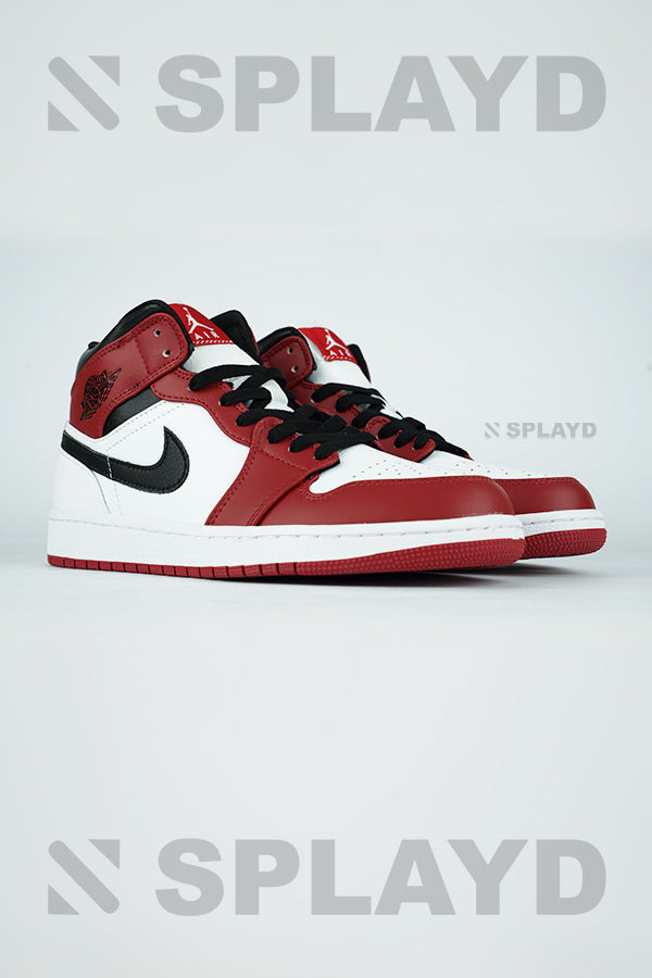 Jordan 1 Mid Chicago Lost Toe SPLAYD