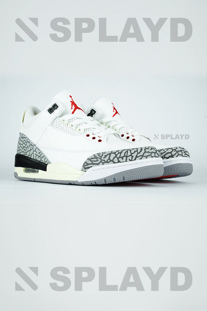 Jordan 3 White cement 1:1
