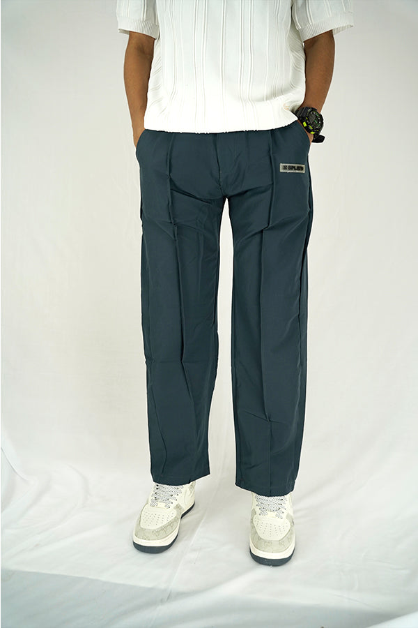 Classy Cool Blue Gray Joggers-0845 SPLAYD