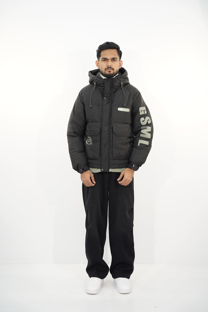 Bomber World Black Jacket BJ-3012 SPLAYD
