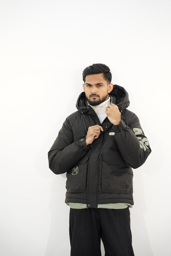 Bomber World Black Jacket BJ-3012 SPLAYD