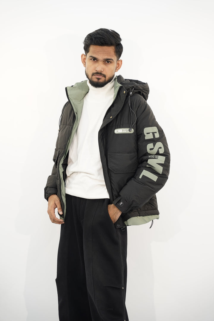 Bomber World Black Jacket BJ-3012 SPLAYD