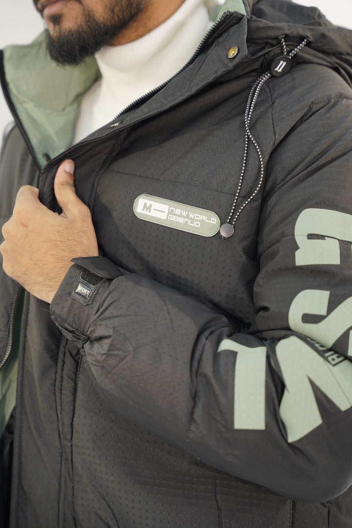 Bomber World Black Jacket BJ-3012 SPLAYD