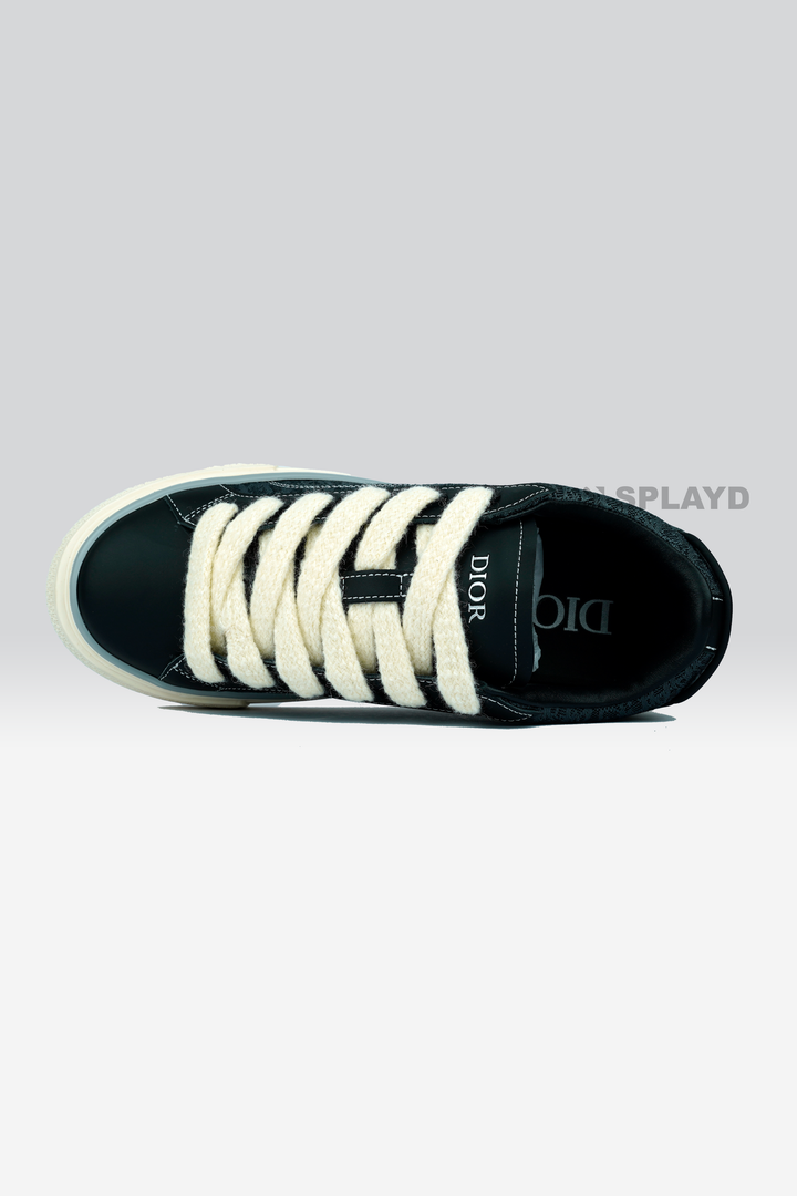 Dior B33 Spin Sneaker Black Smooth SPLAYD