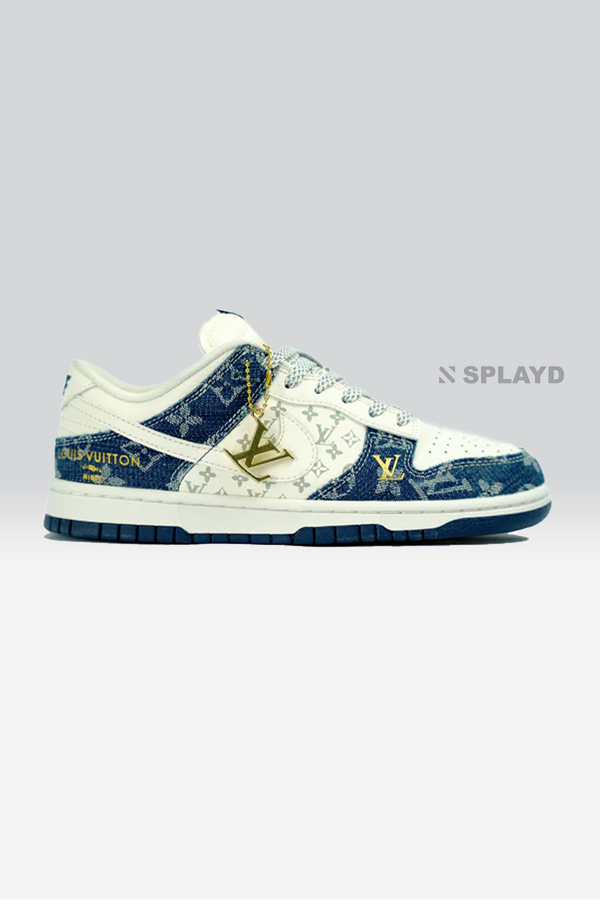 Dunk Low LV Denim Blue Off White SPLAYD