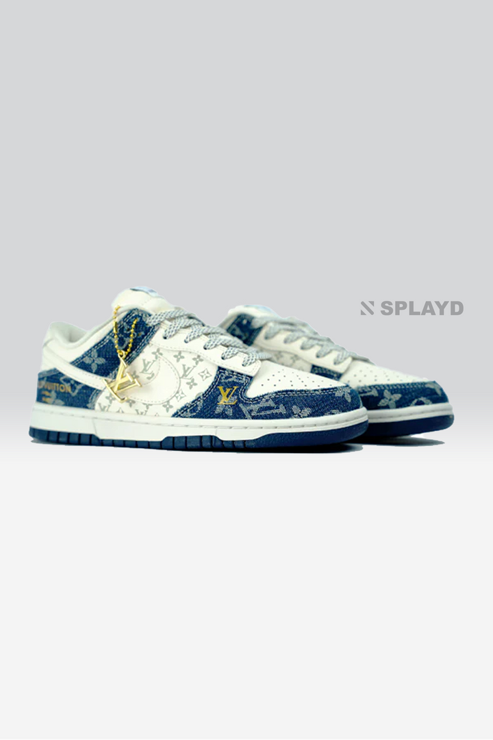 Dunk Low LV Denim Blue Off White SPLAYD