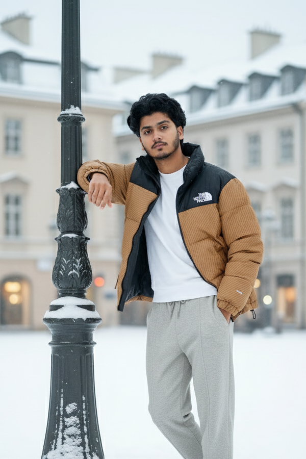 The North Face Brown Jacket BJ-3028 SPLAYD