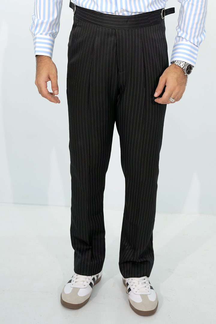 Gurkha Striped Black Pant FP-2827 SPLAYD