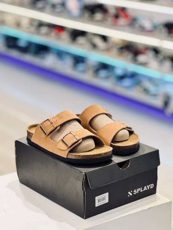 Splayd Cork Green Sandals SS-00513 SPLAYD