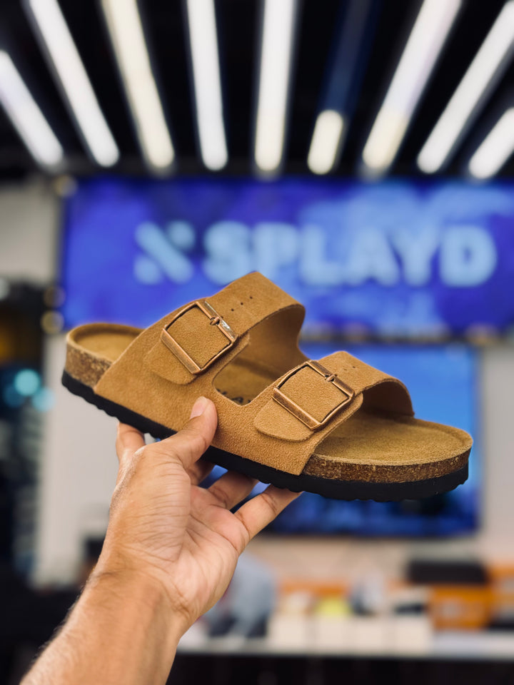 Splayd Cork Green Sandals SS-00513 SPLAYD